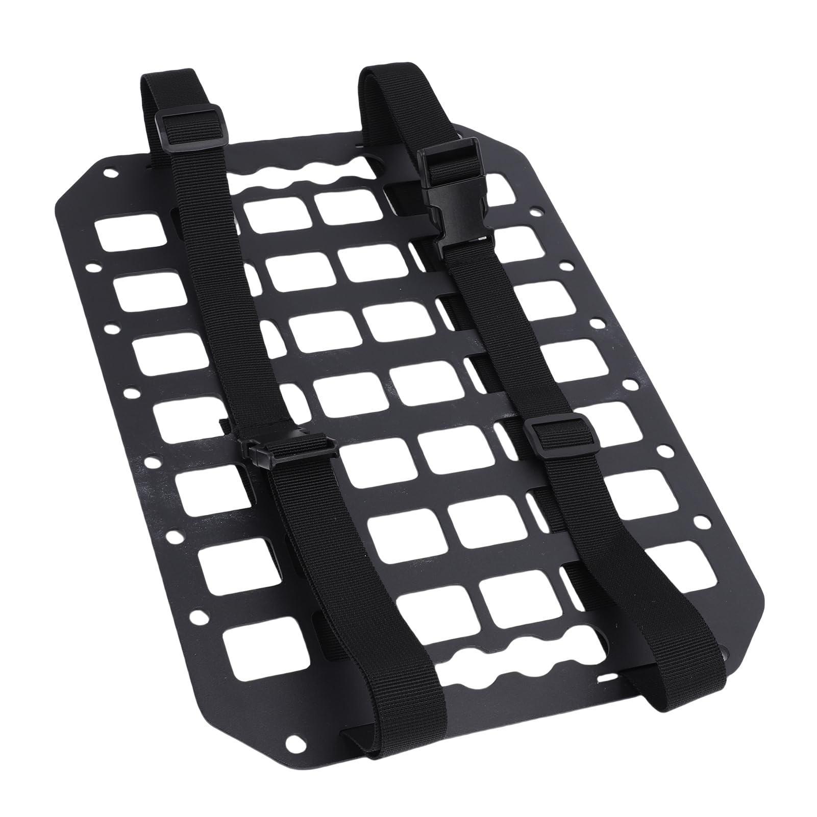 Aluminiowy Wielofunkcyjny Organizer na Oparcie Siedzenia Samochodowego Molle Panel Organizer, Modułowy Panel do Przechowywania Pojazdu RV Oparcia Siedzenia do Samochodu Ciężarowego SUV RV,