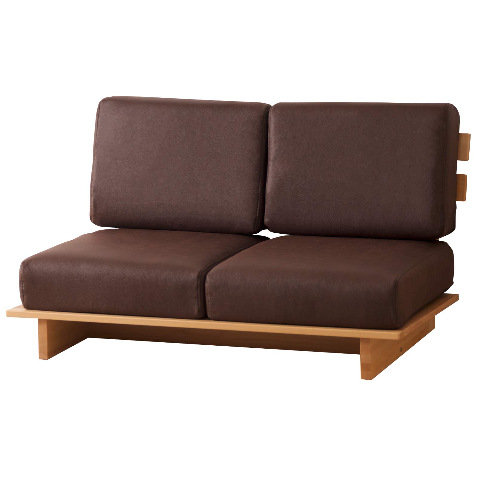 Amazon｜ソファ「Myy（ミイ）【2人掛け】」 (フレーム：ナチュラル, L