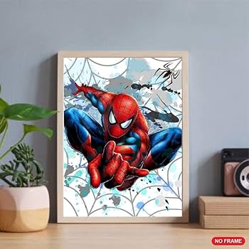 スパイダーマン アートプリント ポスター il_1080xN.4847410981_er1h.jpg