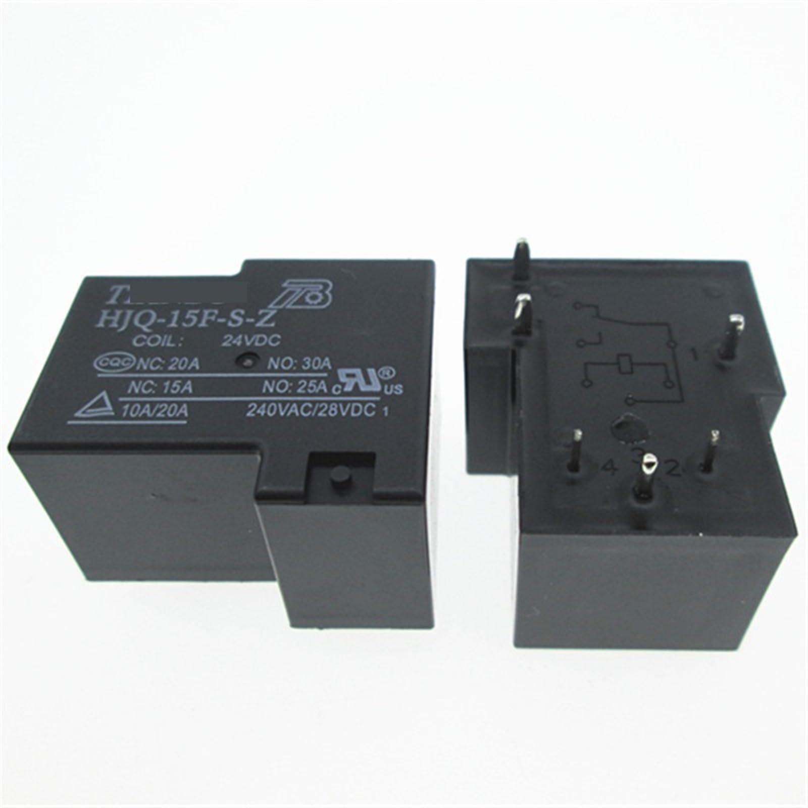 Przekaźnik 24 V HJQ-15F-SZ-24VDC HJQ-15F-SZ 24VDC HJQ15FSZ 24VDC DC24V 24V 20A 240VAC DIP6 1 szt