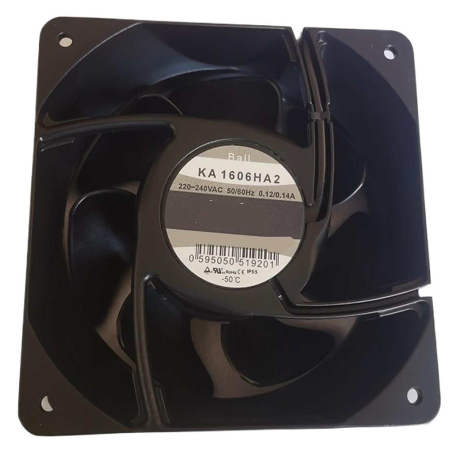 LZIKKGKI 160x160x60mm KA1606HA2 AC220V 0.12A cooling fan
