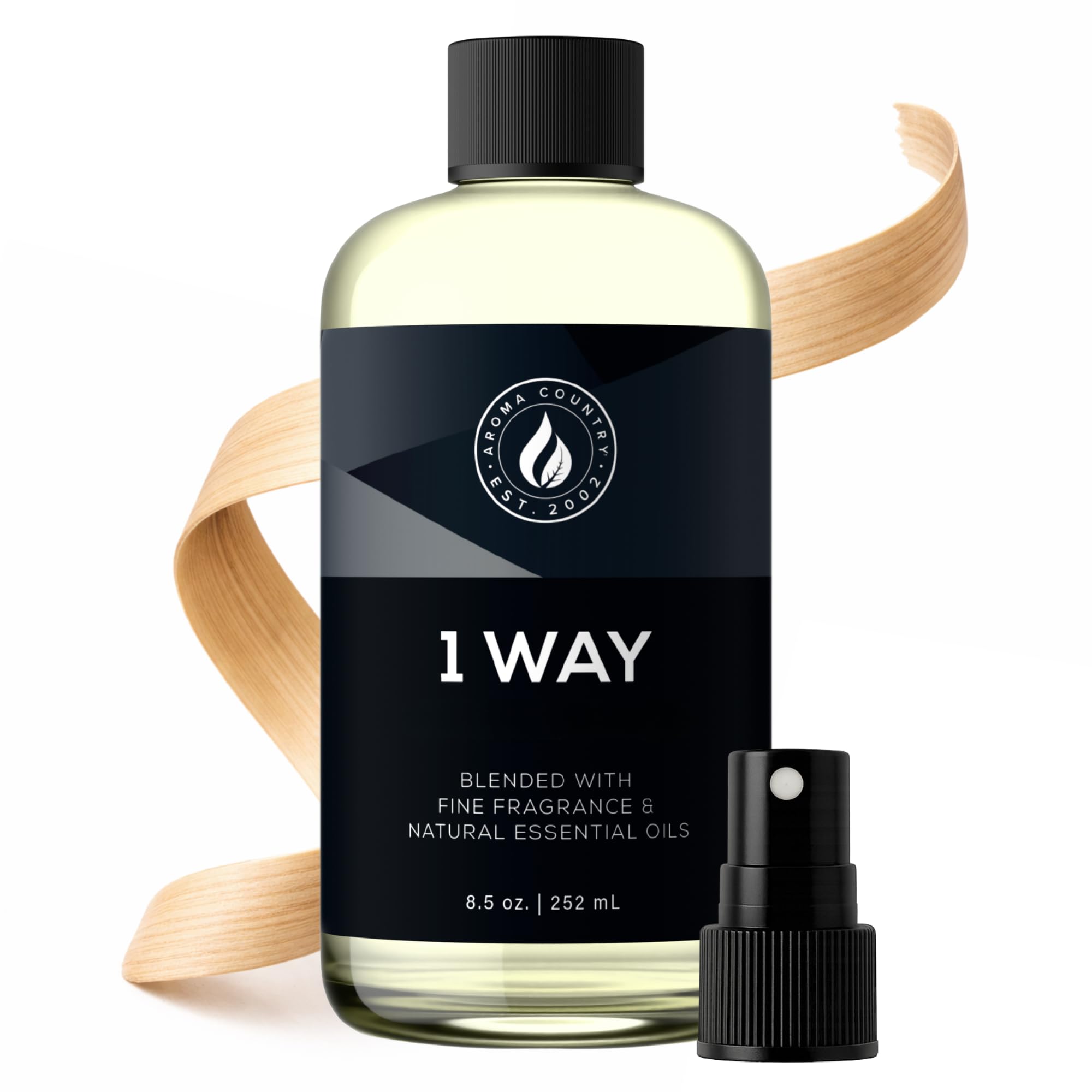 - 1 Way Diffuser Oil - Luxury Hotel Santal Fragrance Oil for Diffuser Refill, Sandalwood Home Aroma Diffusers & Room Spray - My Way Premium Aromatherapy Oils & Home Scent (8.5 Fl Oz)