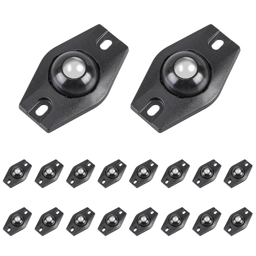 FGY 16PCS Mini Swivel Wheels Small Appliance Wheels SelfAdhesive Casters Wheels 360°Universal