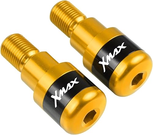 Miniatura 17 de Accesorios de motocicleta Xmax 7/8 pulgadas 0.866 in manillar empuñaduras de manillar tapa de extremo para Yamaha Xmax 125 250 300 400 2013-2021
