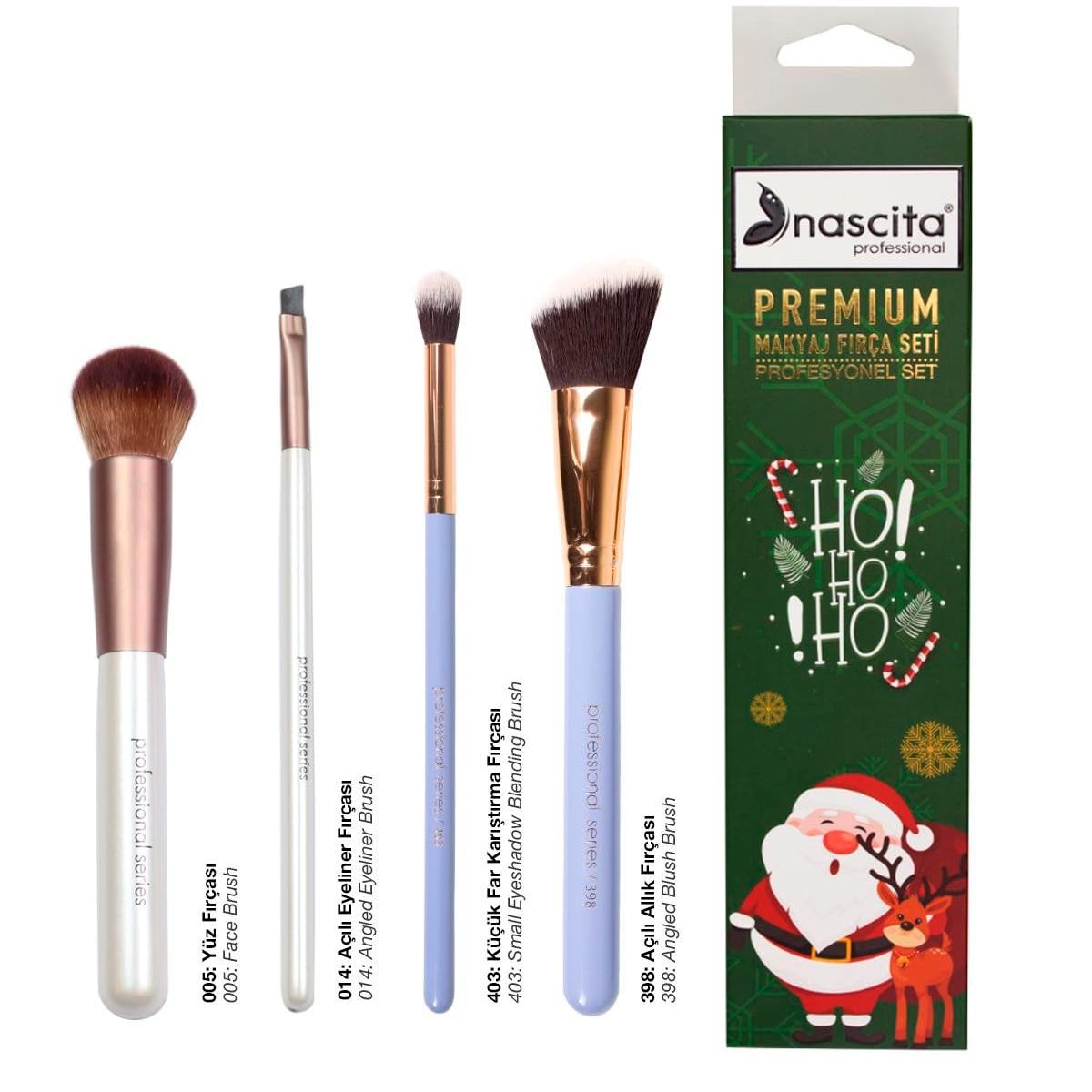 nascita Premium Christmas Makyaj Fırça Seti - 05