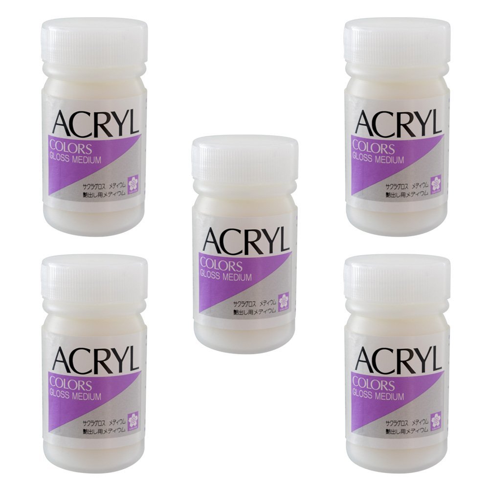 Amazon.co.jp: サクラクレパス ニス グロスメディウム 50ml アクリル