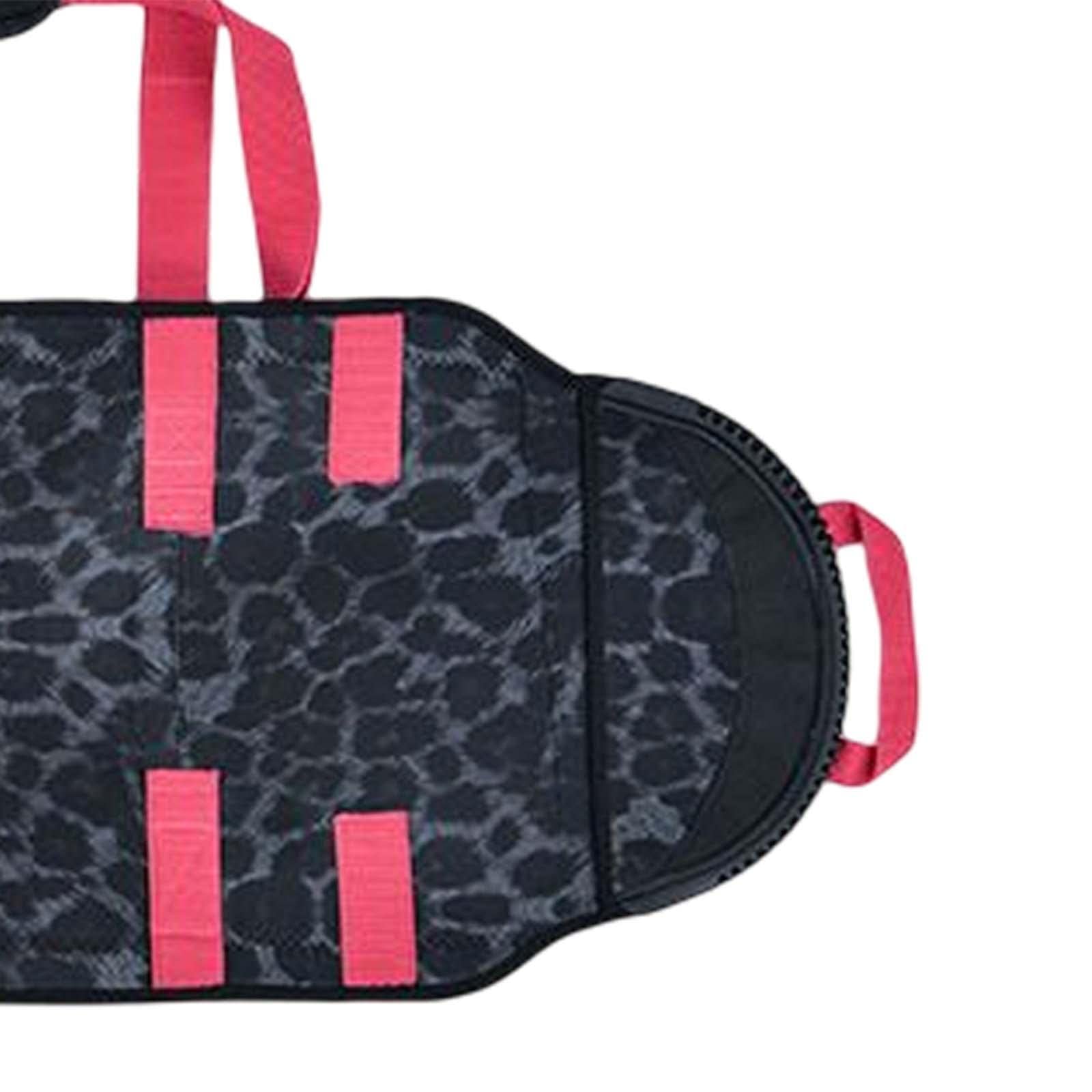 Housse Snowboard Protection Sac à Dos Bandoulière Accessoire en Néoprène Souple Antichoc Imperméable Adaptée Sport Plein Air, Rouge 155cm