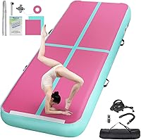 Vista 22 de FBSPORT - Colchonetas inflables de entrenamiento de 4 u 8 pulgadas de grosor, pistas de gimnasia para uso en el hogar, animadoras, yoga