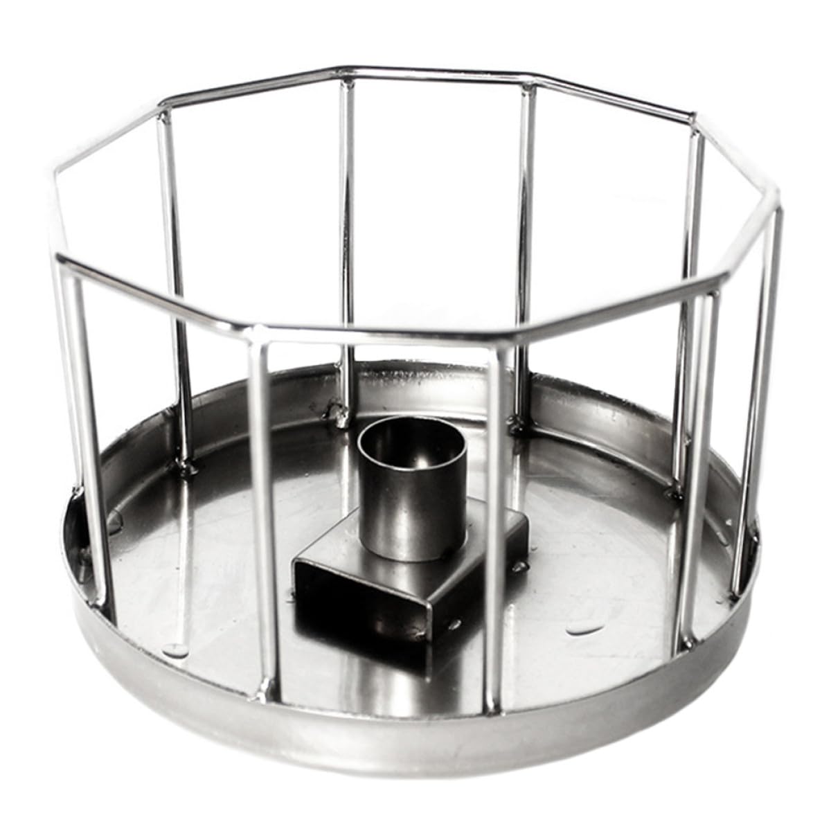 Abaodam Abbeveratoio Automatico per Rettili in Acciaio Inox | Ciotola per Lucertole e Gechi, Superficie Liscia Antiruggine, per Cibo e Acqua in Terrario