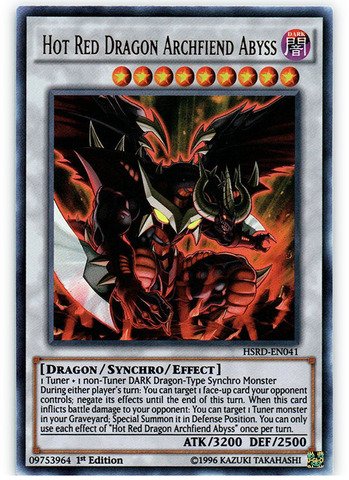 Yu-Gi-Oh! - Hot Red Dragon Archfiend Abyss (HSRD-EN041