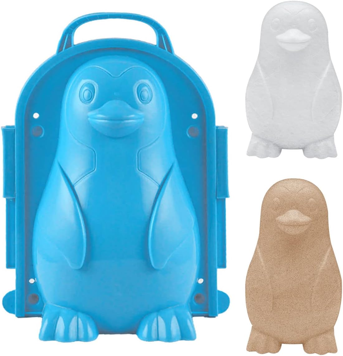 Holady 3D Penguin Shape Snow and Sand Mold for Kids and Adults - Outdoor Activities and Beach Toy