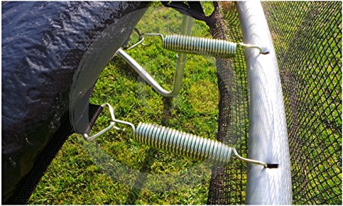 Gojump Trampoline avec filet de sécurité et échelle - Tapis de saut idéal pour activité sportive, à l'extérieur ou en jardin – Image 4