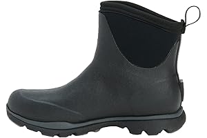 Arctic Excursion Men's Slip on Comfort Ankle High Winter Snow Boots with Faux Fur Lining