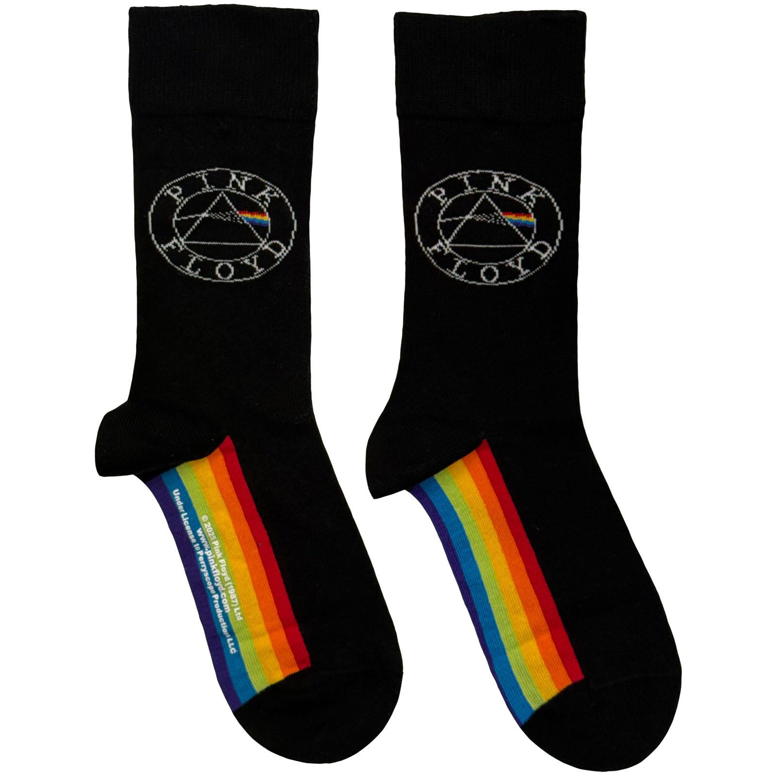Pink Floyd Circle Logo Womens Ankle Socks One Size