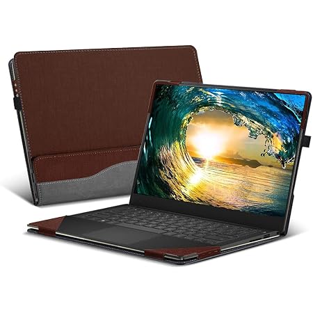 Amazon.com: Honeymoon Funda para portátil Lenovo Yoga 9i de 14 pulgadas 2  en 1, de piel sintética, compatible con Lenovo Yoga 7i 2 en 1 14 pulgadas,  color café : Electrónica