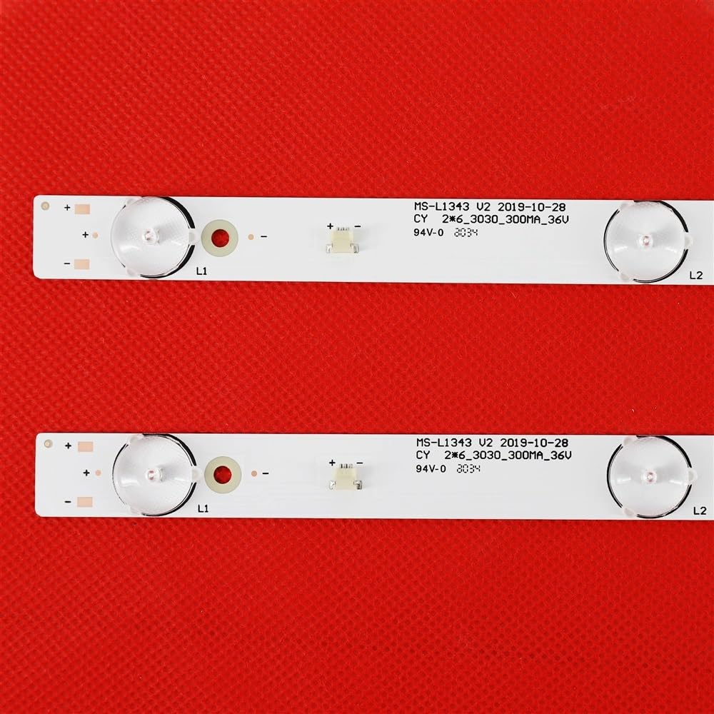 Striscia di retroilluminazione a LED 6LED Compatibile for 32 Pollici JL.D32061330-081AS-M E348124 MS-L1343 L2202 L1074 V2 2-6-3030-300MA-36V