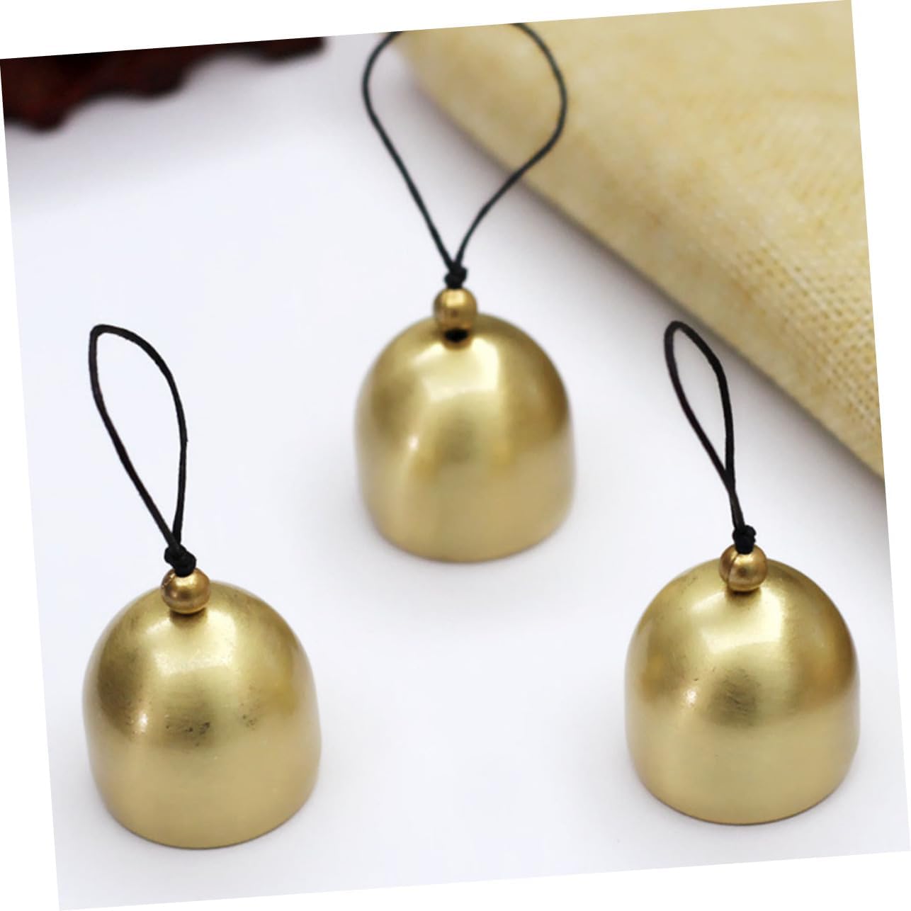 Didiseaon 3pcs Hanging Bells Christmas Bell Set for Crafts Christmas Decorations