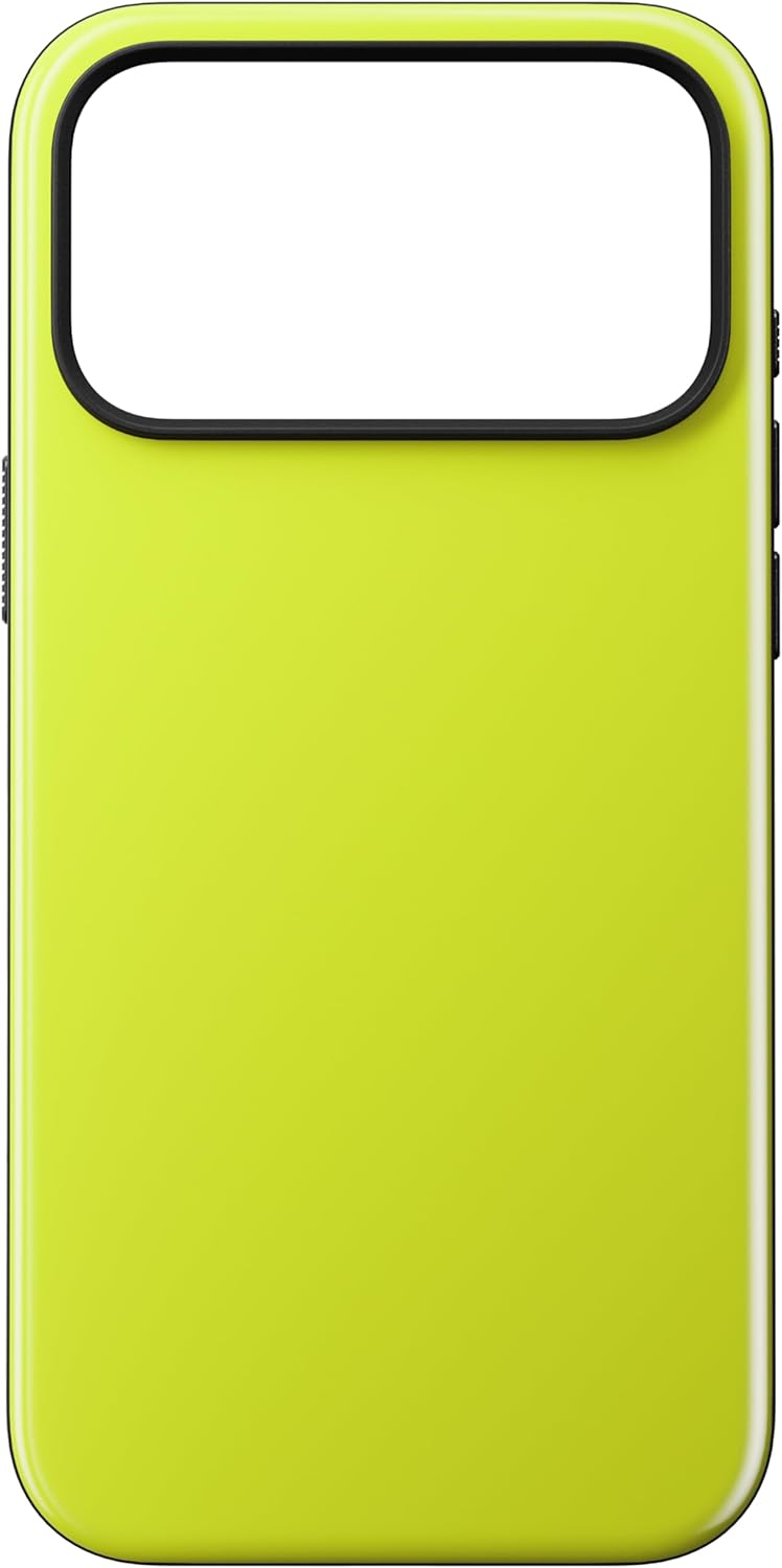 NOMAD Modern Sport Case Vulcan Black Compatible with iPhone 17 Pro Max Magsafe Charging, Phone Case for iPhone 17 Pro Max