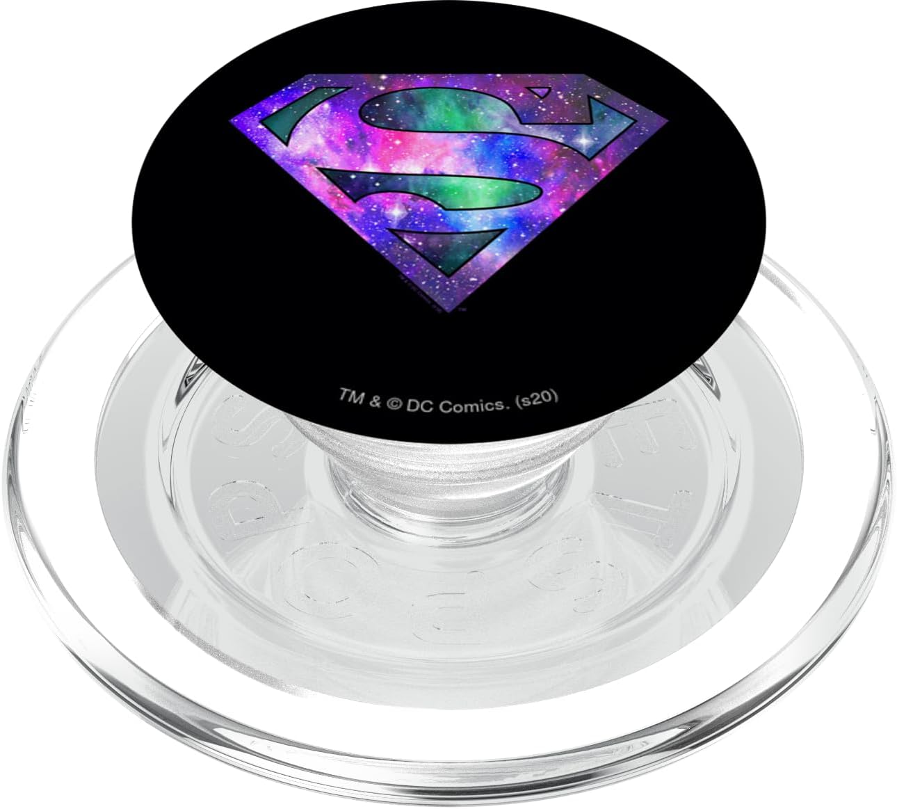 Superman Galaxies Shield PopSockets MagSafe PopGrip for iPhone