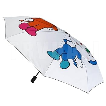 Amazon.co.jp: ドキンちゃん 折りたたみ傘 雨伞 日傘 軽量