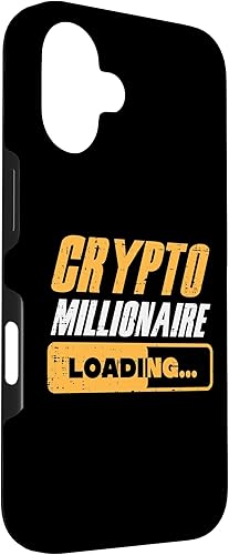 Vista 78 de Funda para iPhone 14 Pro Max Crypto Millionaire Loading Cryptocurrency Trader Hombres Mujeres