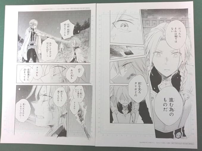 Amazon 赤髪の白雪姫 原画 ゼン 木々 タリガ ツルバ 付録 アイドル 芸能人グッズ 通販