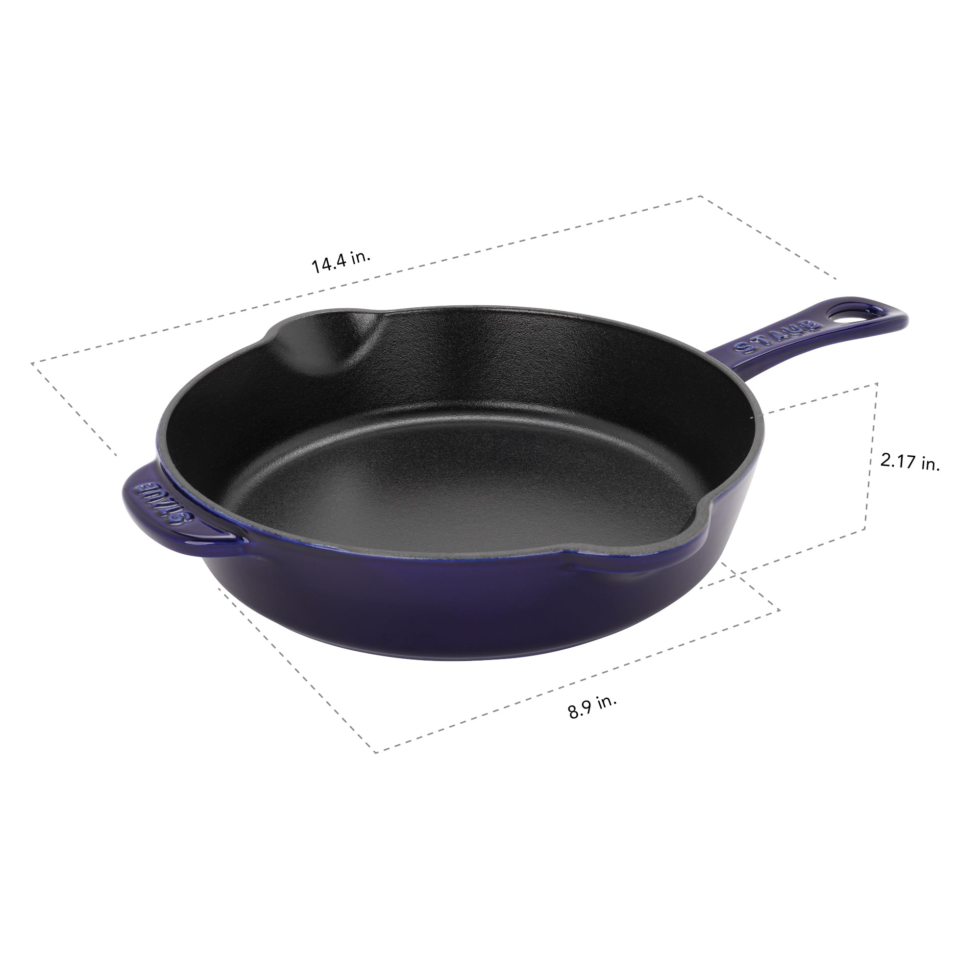 Amazon | STAUB 鋳鉄 8.5インチ トラディショナルディープスキレット