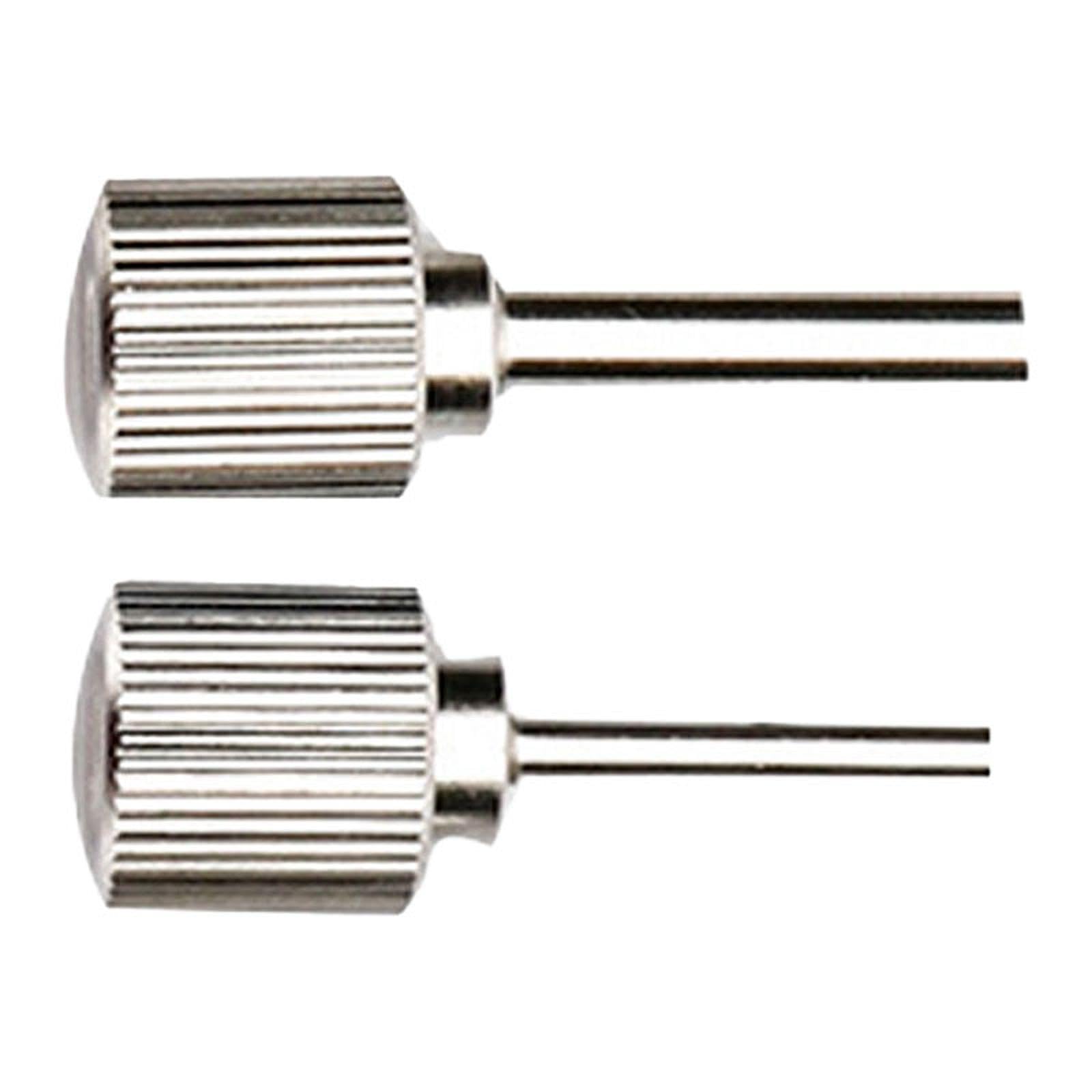 Amagogo 2x Piping Nozzles Whipped Cream Dispenser Injector Tips 0.2cm 0.5cm Cream Whipper Nozzle for Baking Puff Dessert Decorating