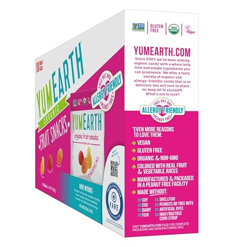 Yumearth Organic Tropical Fruit Snacks, 0.7 Ounce (Pack Of 10) #TOP1