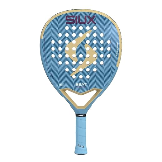 Siux - Pala de Pádel Beat Hybrid Air 2026 Azul Forma Lágrima - Confort y maniobrabilidad