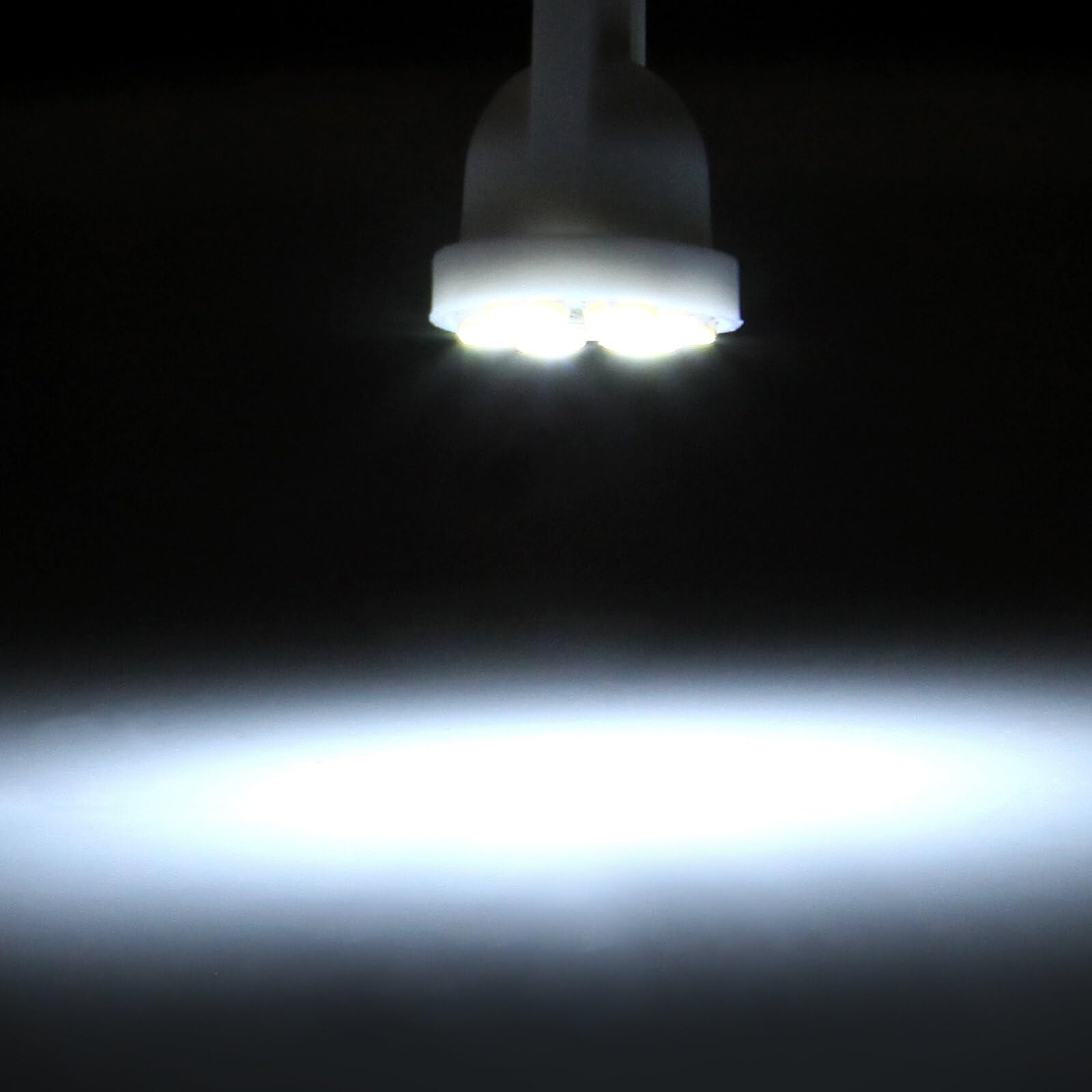 ECCPP 20x Instrument Cluster Dash Panel Lights T10-6-3020-SMD-White W5W 147 152 158 159 161 168 184 192 193 259 280 285 447 464 501 555 558 585 655 656 657 1250 1251 1252 2450 2652 2921 2825 PC 175