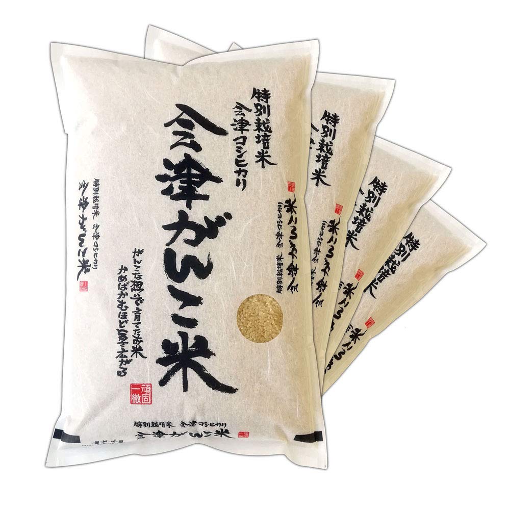 令和5年度産 福島県会津米コシヒカリ玄米2等級 箱込みで30キロ