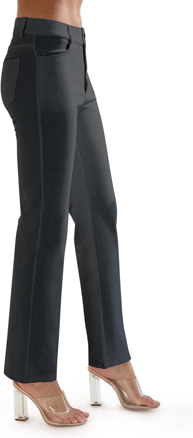 Prolific Health Women's Jean Denim Look Jeggings Straight Leg Many Colors Spandex Leggings Pants S-XXXL