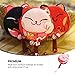 Pocket Mirror Hand Mirror Maneki Neko Handheld Japanese Lucky Cat Fortune Cat Design Lightweight Portable Travel Makeup Random Color Double Sided