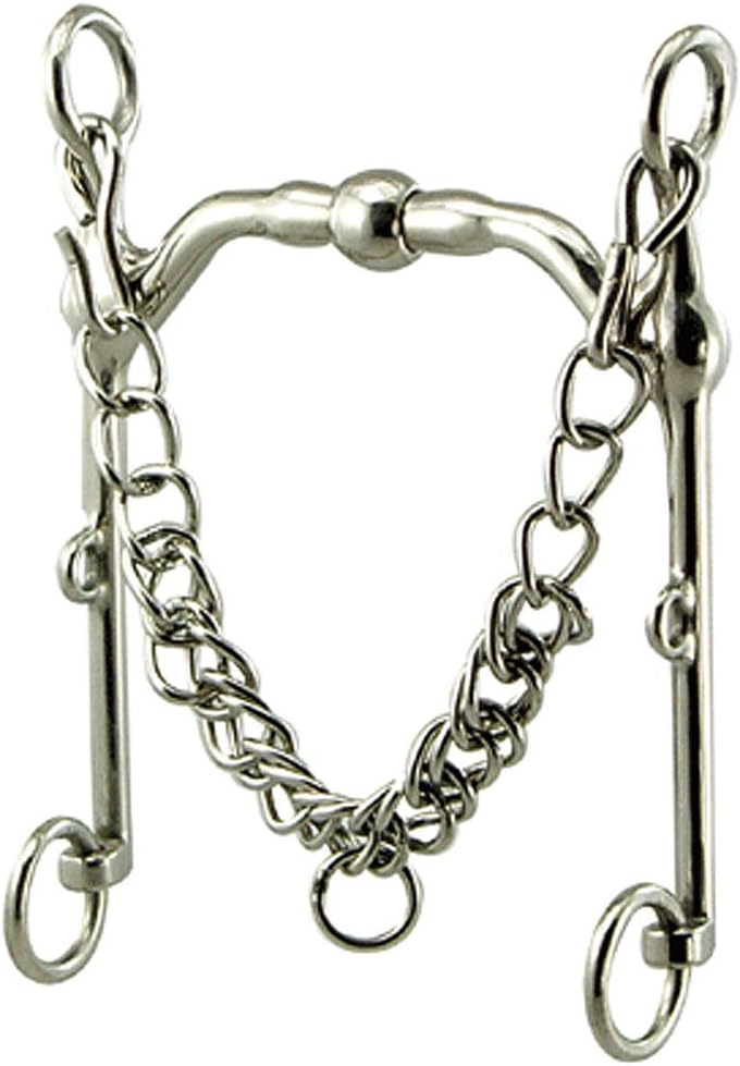 Robart Pinchless Weymouth w/Ball Bit 5" Horse