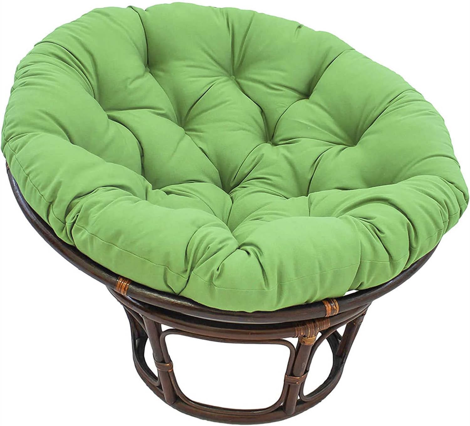 TMXK Papasan Cushion, Skin-Friendly-Soft Microfiber Fabric, Machine Washable Zippered Hanging Basket Chair Cushions Only