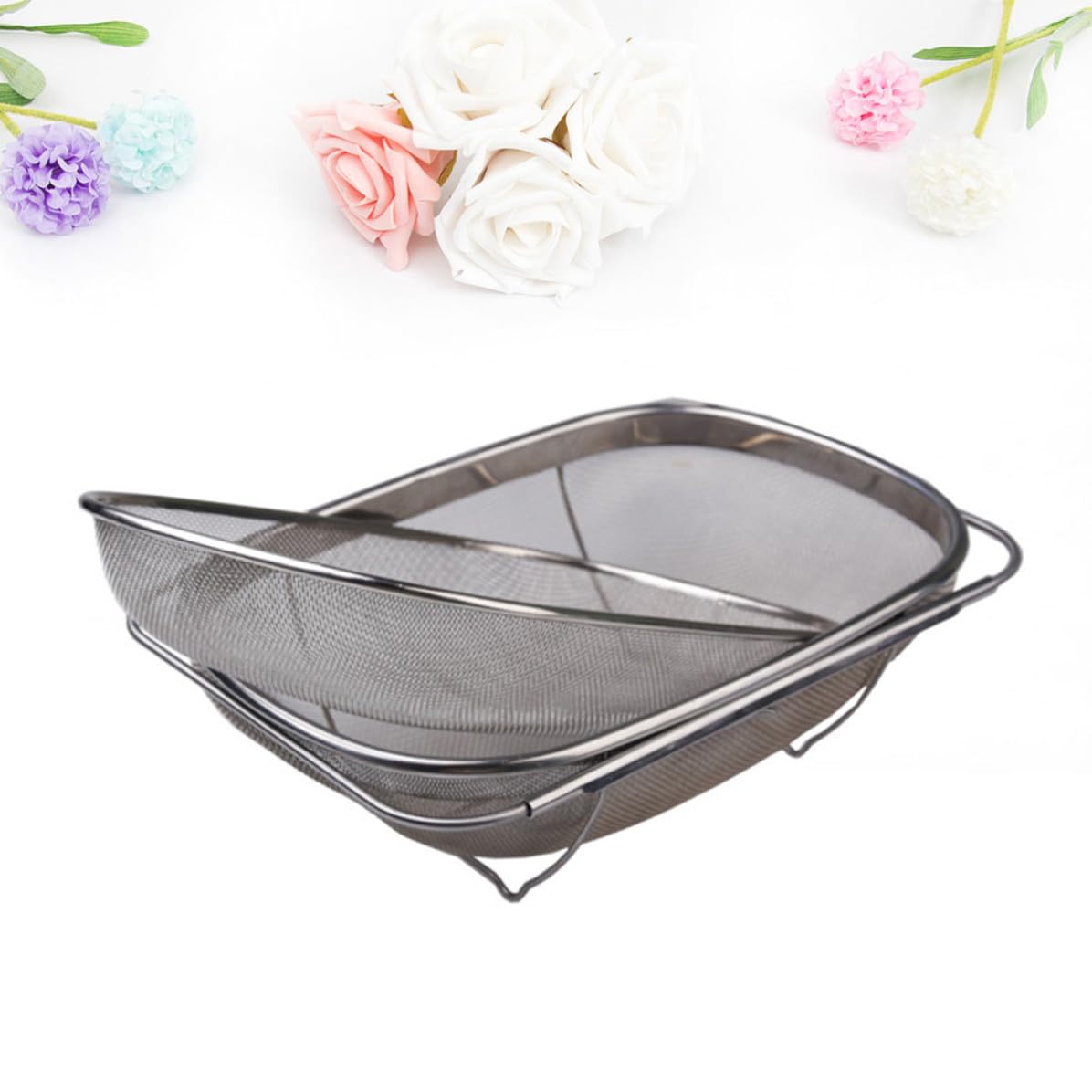 Filtre Ovale à Mailles en Acier Inoxydable Double Couche