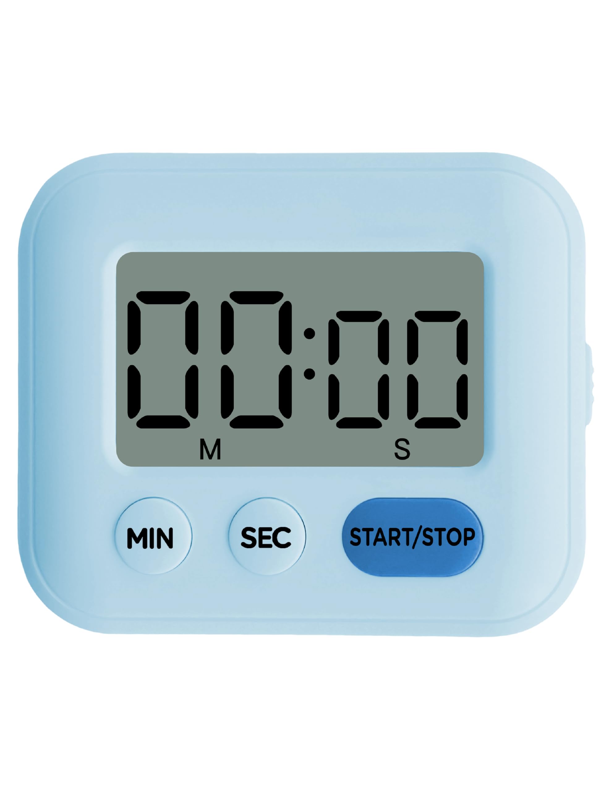 SURARK Electronic Timers for Classroom - Cute Timer Digital for Cooking, Break Time, Gym, Meeting-Blue