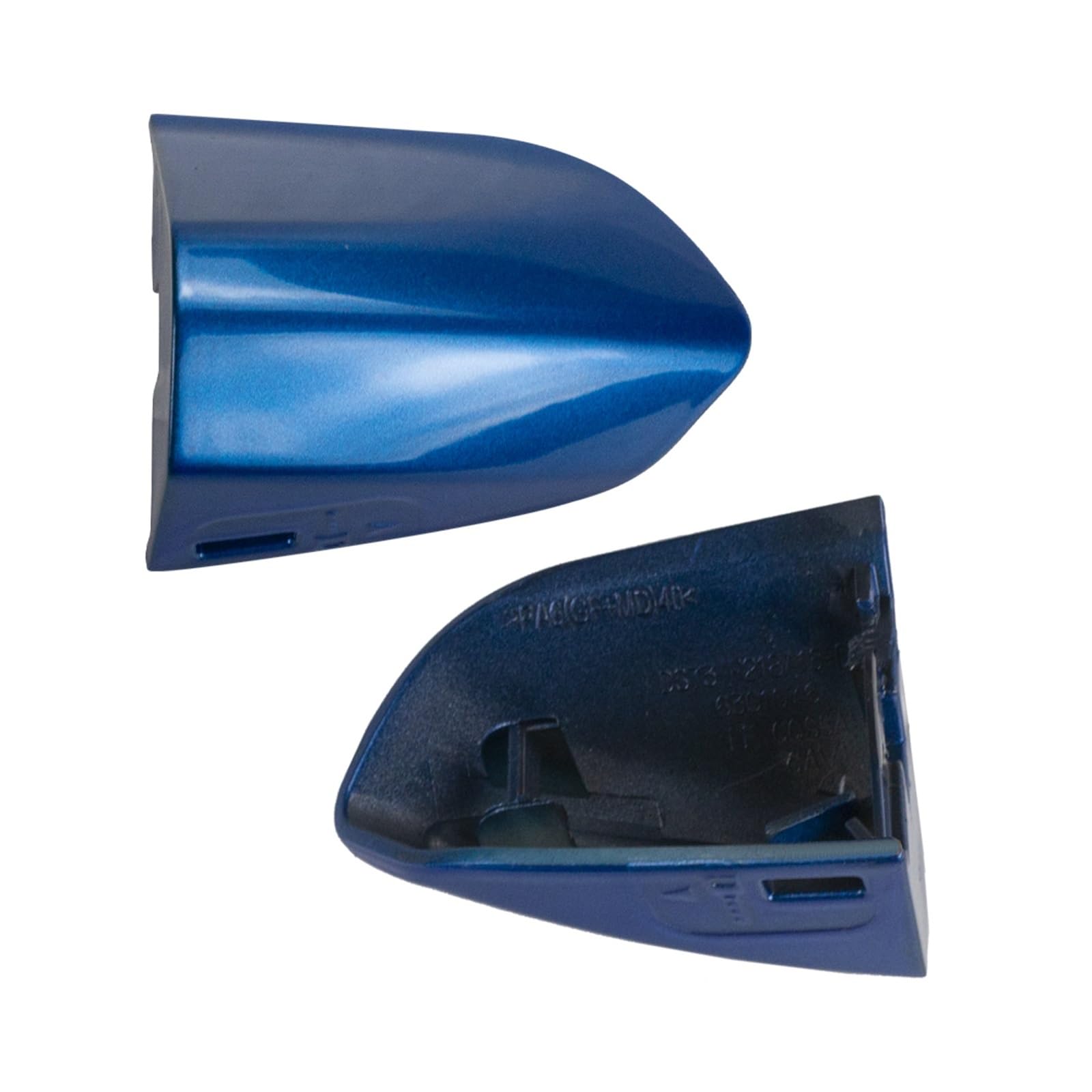 FNCVTM Sliding Exterior Handle For Ford For Mustang 2015-2020 Car LHD Exterior Door Handle Cover Cap FR3Z-63218A15-ACPTM(Blue)