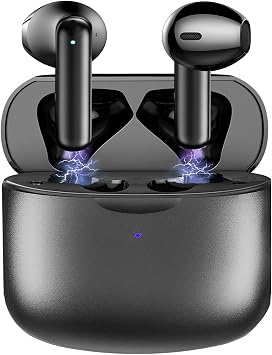 Wireless Earbuds,Bluetooth 5.3 Headphones Noise Canceling,in-Ear Wireless Headphones, Stereo Bass Ear Buds,PX7 Waterproof, Touch Control,50H Playtime Ear Buds with Mic,Compatible with iOS/ Android