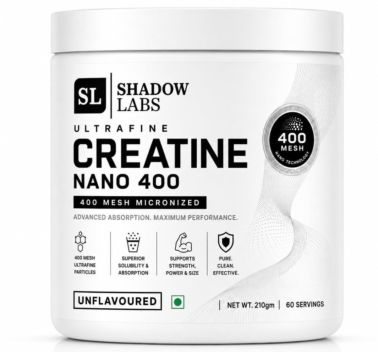 Ultrafine Creatine 400 Mesh Micronized Powder 110g-image-22