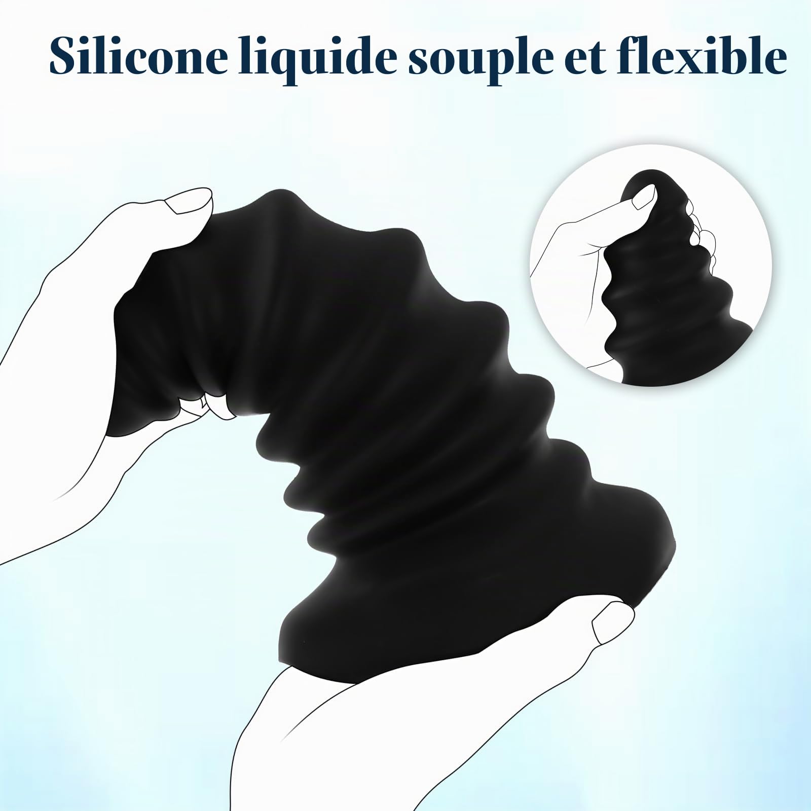 18 cm perles anales réaliste,sex toy Plug gode anal,bouchons anaux liquides en silicone, godemichés avec ventouses pour hommes femmes couples