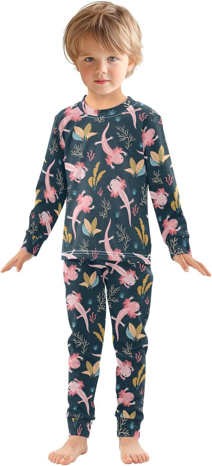 Pajama Sets Long Sleeve Soft Comfy Sleepwear 2 Piece PJS 3-8 Years - Image 2