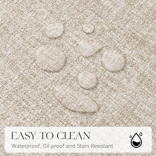 Mosayt Faux Leather Placemats Set Of 6 thumb #3