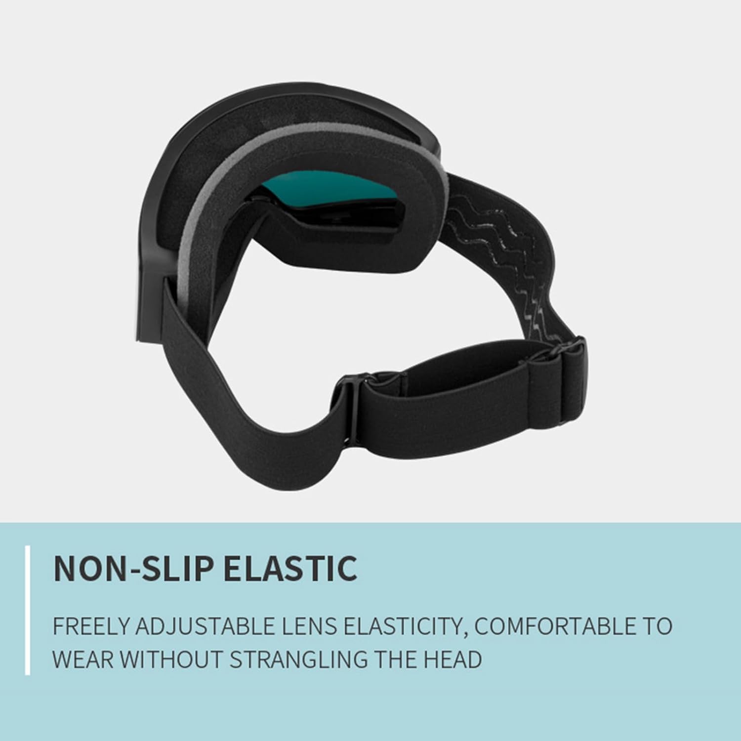 アクレイス] スキー スノーボード ゴーグル 磁気レンズ着脱可 メンズ