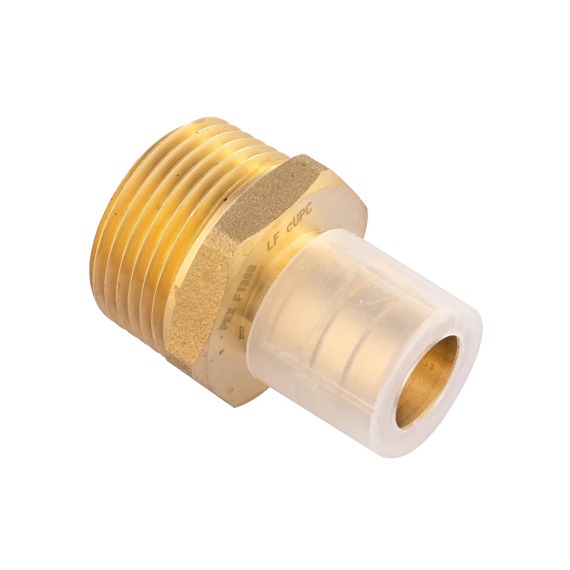 EFIELD Pex A 3/4" x 3/4" macho NPT adaptador adaptador de expansión, F1960 sin plomo, 5 piezas