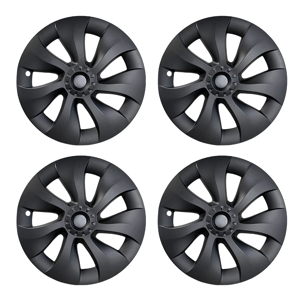 Photo 1 of PESLIVE Tesla Model Y Hubcaps 19-inch Gemini Wheel Cover for Tesla Model Y