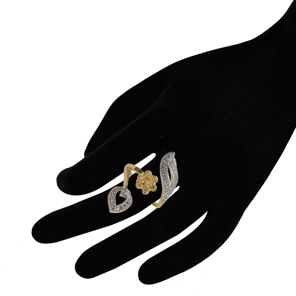 Adjustable American Diamond Rings