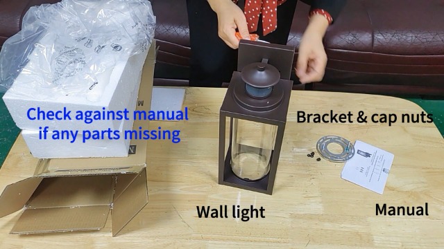 Image of MICSIU 13 Inch Oil Rubbed Bronze Motion Sensor Outdoor Wall Light 1 Pack | Waterproof Dusk to Dawn Exterior Light Fixture with Clear Glass, Outside Light Fixture for Front Porch, Garage, Walkway