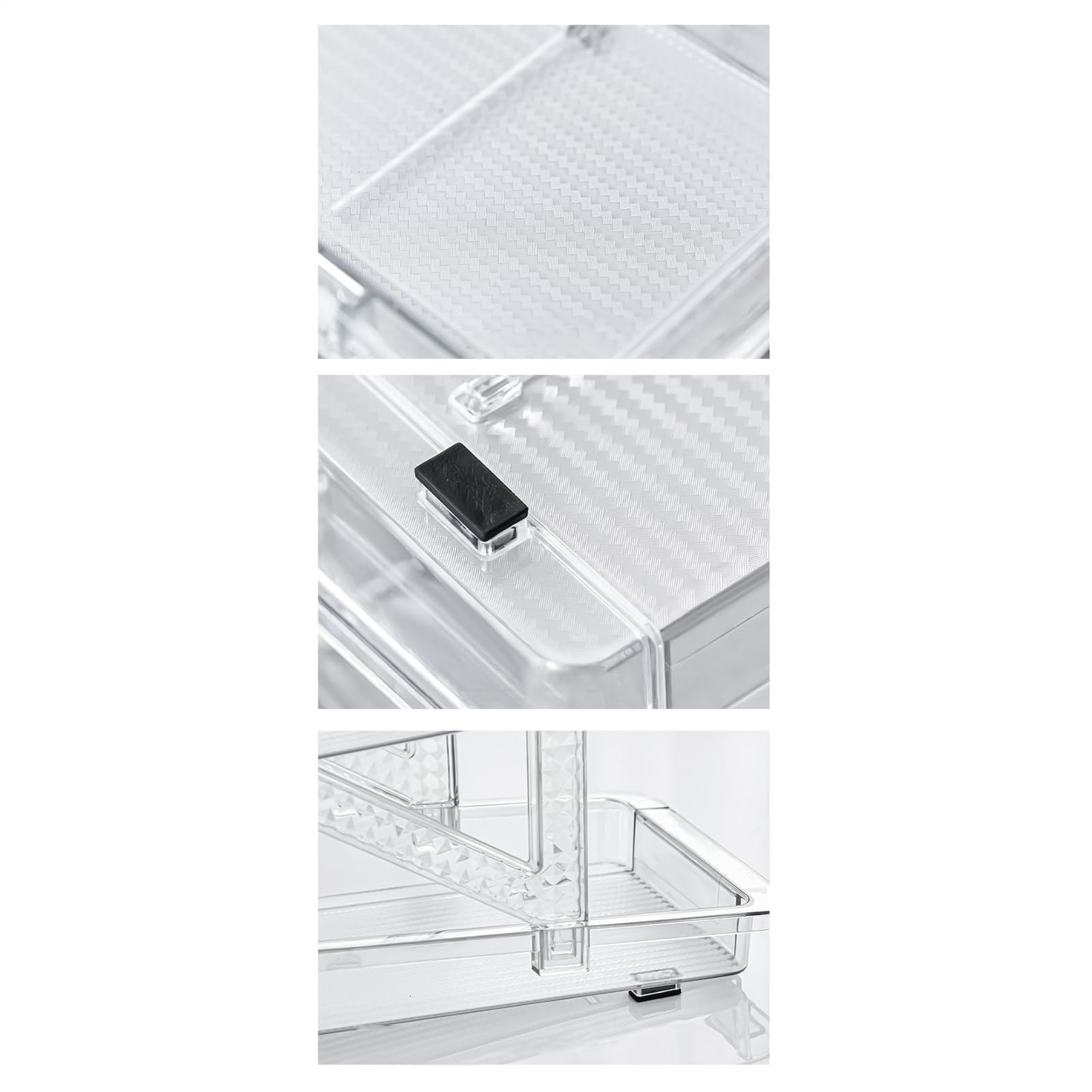 Organizer per Lattine Moderno Porta Bevande Automatico Trasparente a